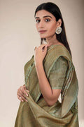 linen saree