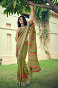 linen saree online 