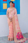 linen saree collection