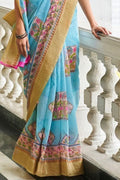 linen saree online
