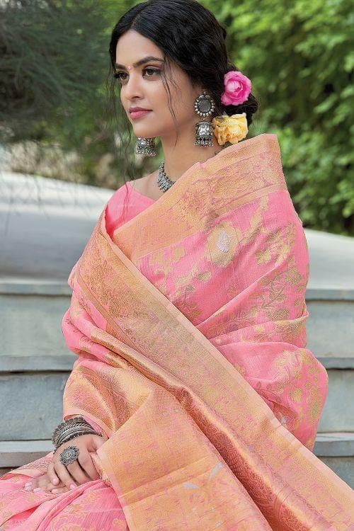 linen sarees
