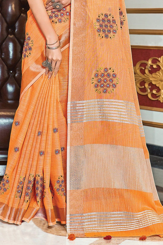 linen sarees online