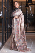 Madhubani Saree Light Breeze Beige Madhubani Saree saree online