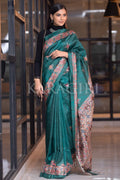 Madhubani Saree Sapphire Blue Madhubani Saree saree online