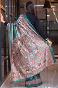 Madhubani Saree Sapphire Blue Madhubani Saree saree online