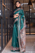 Madhubani Saree Sapphire Blue Madhubani Saree saree online