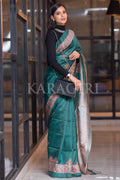 Madhubani Saree Sapphire Blue Madhubani Saree saree online