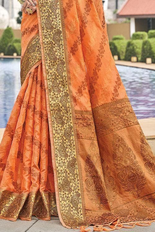 organza saree price