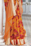 organza saree online