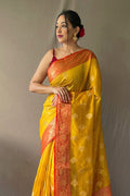 organza saree blouse design