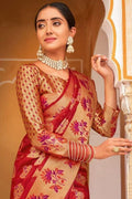 organza saree