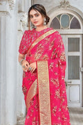 organza saree 