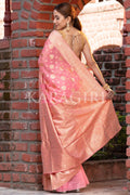 Organza Saree Azalea Pink Organza Saree saree online