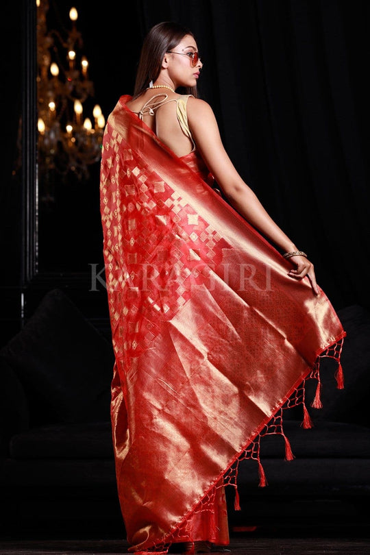 blouse for organza saree