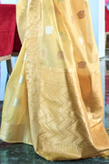 Organza Saree Blonde Yellow Organza Saree saree online