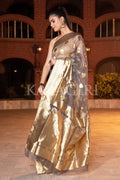 Organza Saree Bright Grey Organza Saree saree online