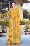 organza saree