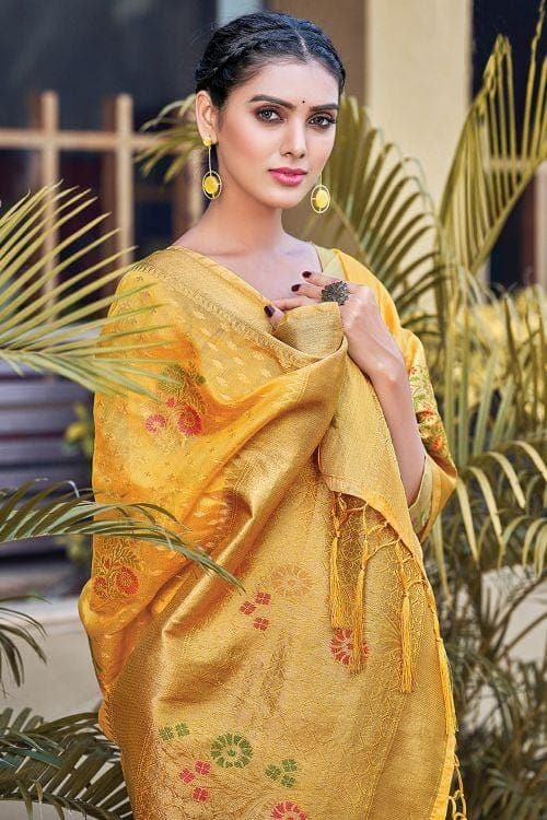 organza saree online
