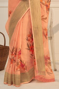 organza saree