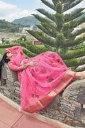 organza silk sarees