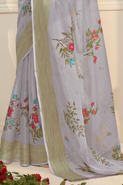 organza silk sarees