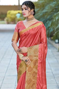 organza saree design