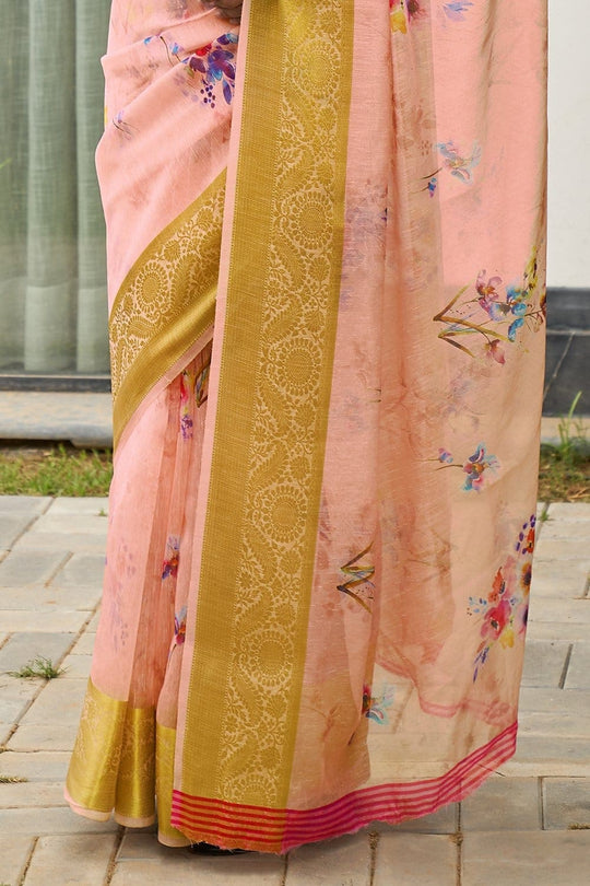 organza saree
