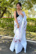 organza saree