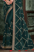 organza saree design