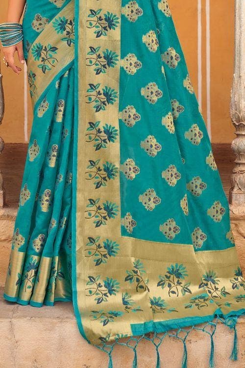 organza silk saree online