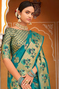 organza saree 