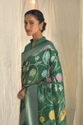 organza saree