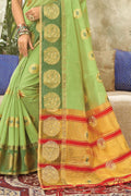organza saree