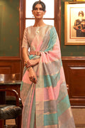 organza saree online