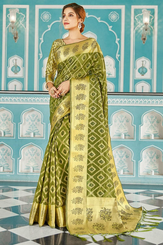 organza  saree online