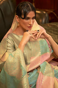 organza saree