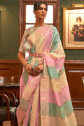 organza silk saree