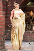 Organza Saree Lemon Yellow Organza Saree saree online