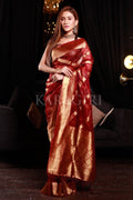 organza saree