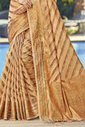 organza saree design