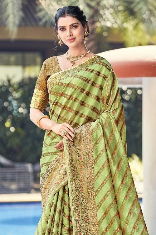 organza saree online