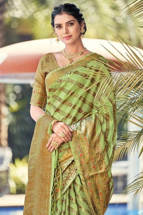 organza saree price