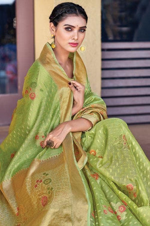 organza saree online