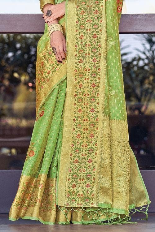 organza saree price