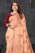 organza saree