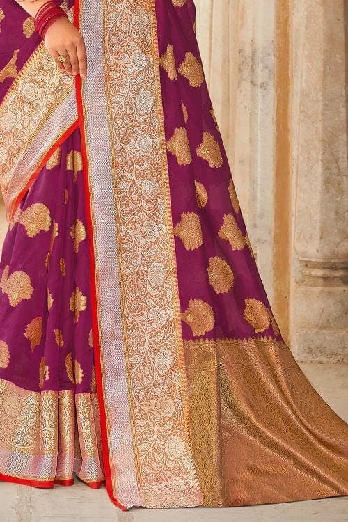organza silk saree online