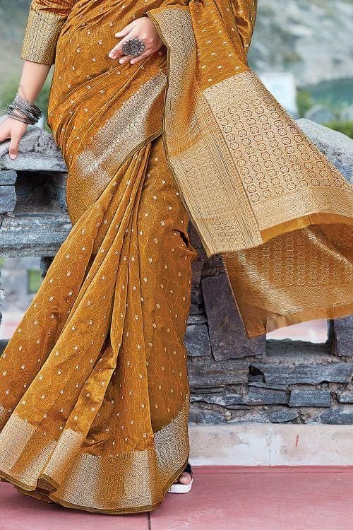 organza saree online