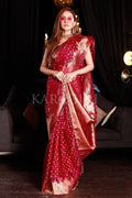 organza saree