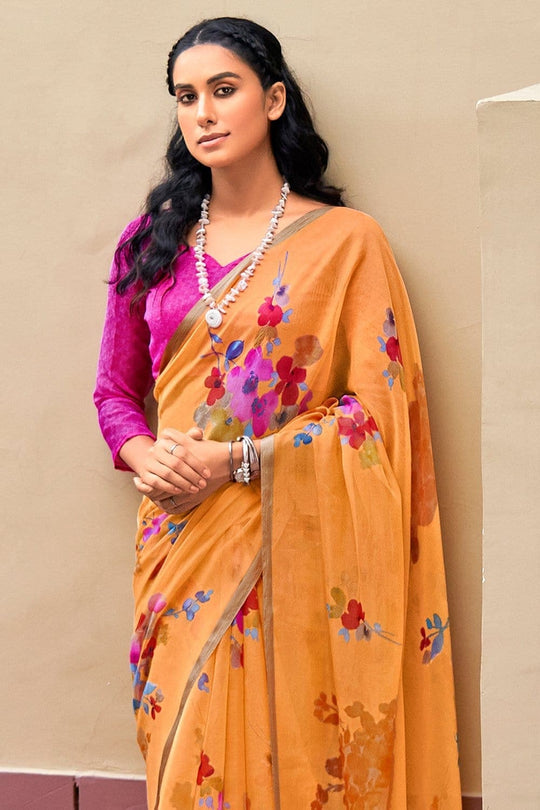 organza saree