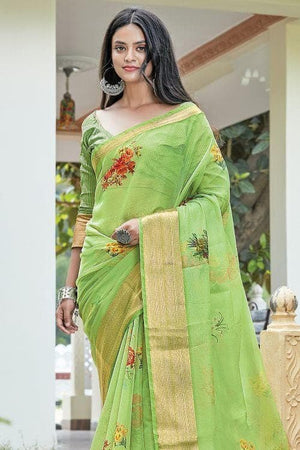 organza silk saree